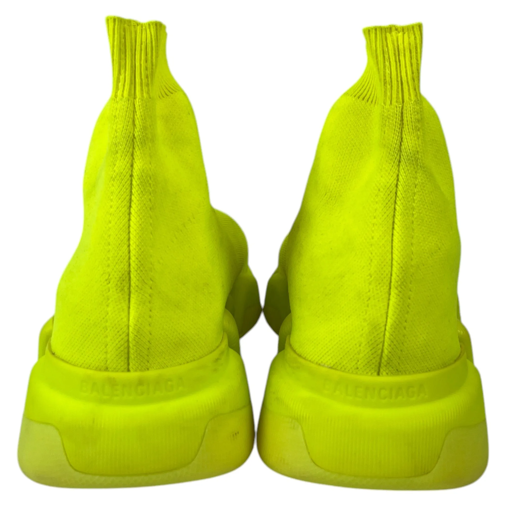 Men's Speed Sock High Trainers Yellow Size EU 41 / UK 7