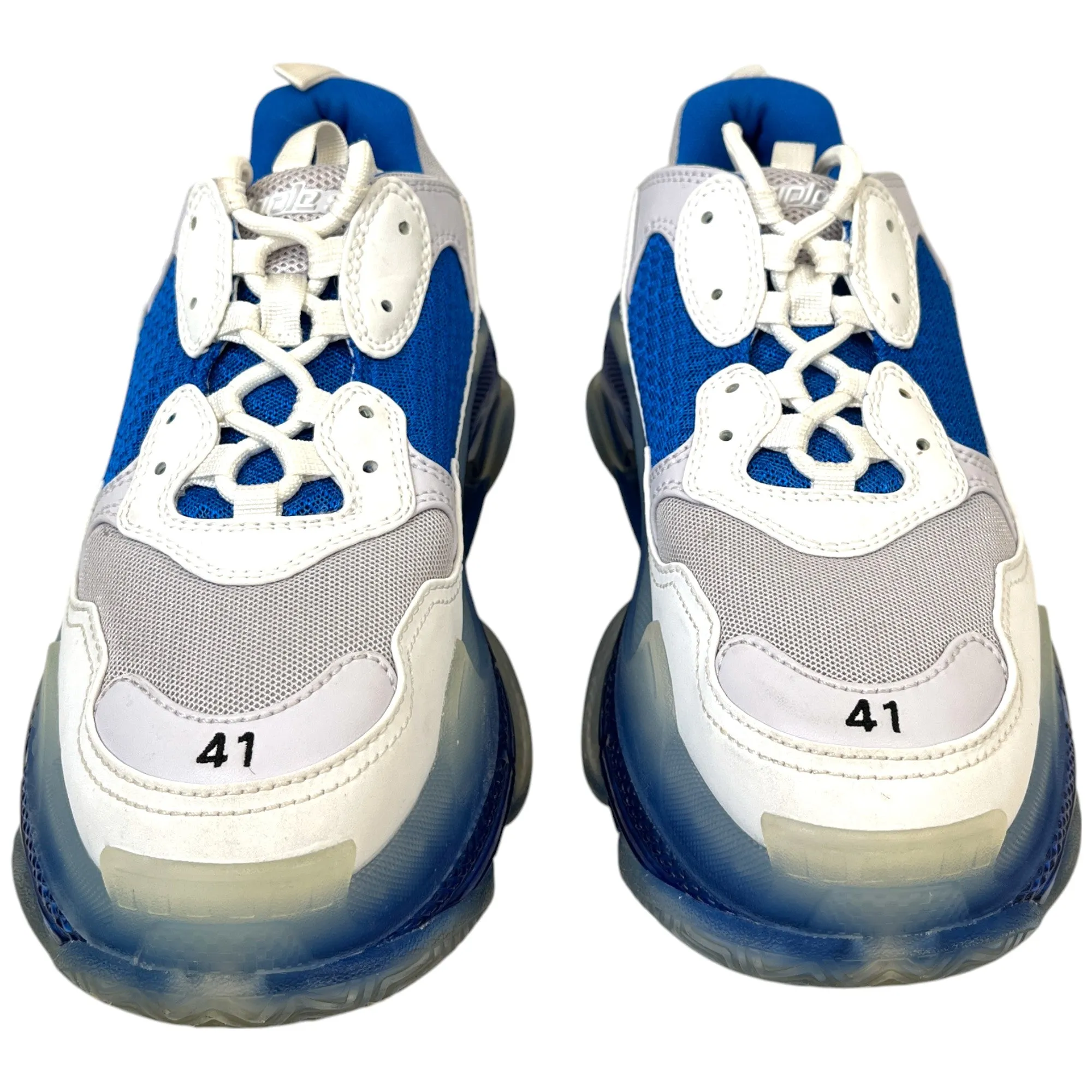 Men's Triple S Low Trainers Blue Size EU 41 / UK 7