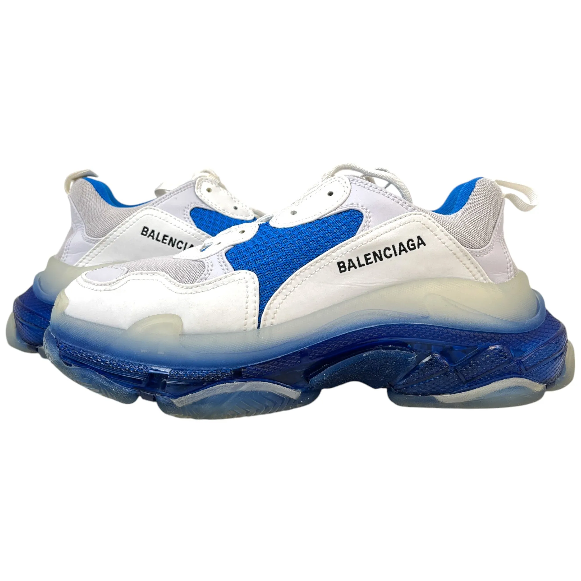 Men's Triple S Low Trainers Blue Size EU 41 / UK 7