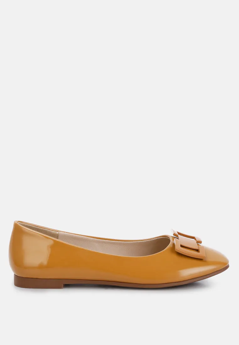 Nek Embellished Flat Ballerinas by London Rag