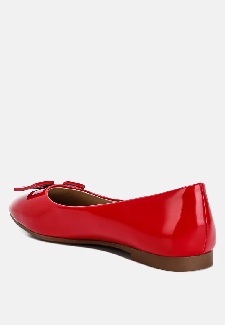 Nek Embellished Flat Ballerinas by London Rag