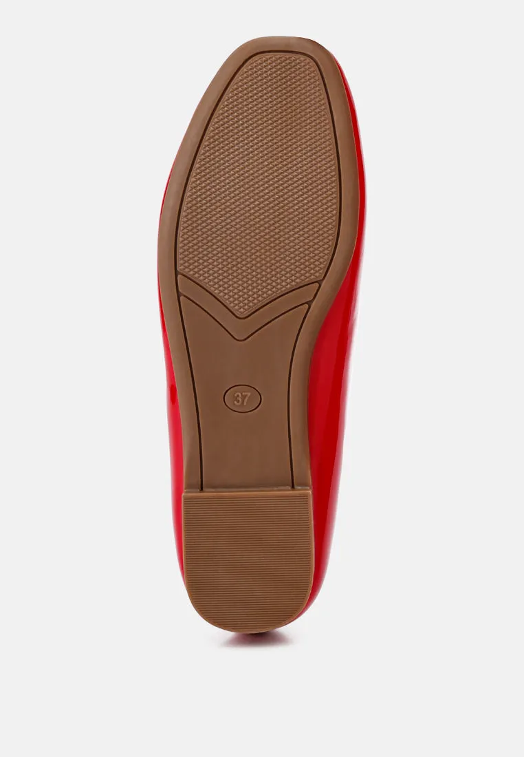 Nek Embellished Flat Ballerinas by London Rag