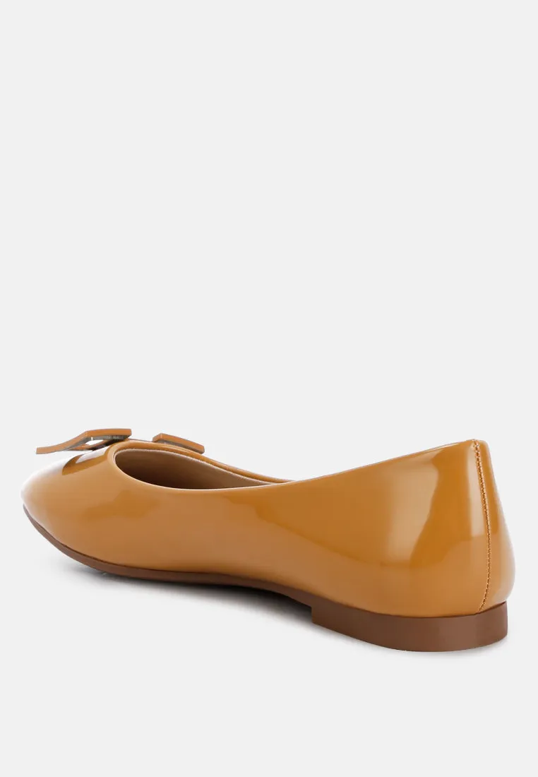 Nek Embellished Flat Ballerinas by London Rag