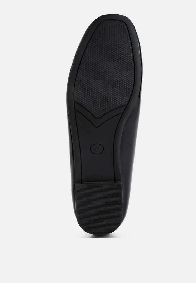 Nek Embellished Flat Ballerinas by London Rag