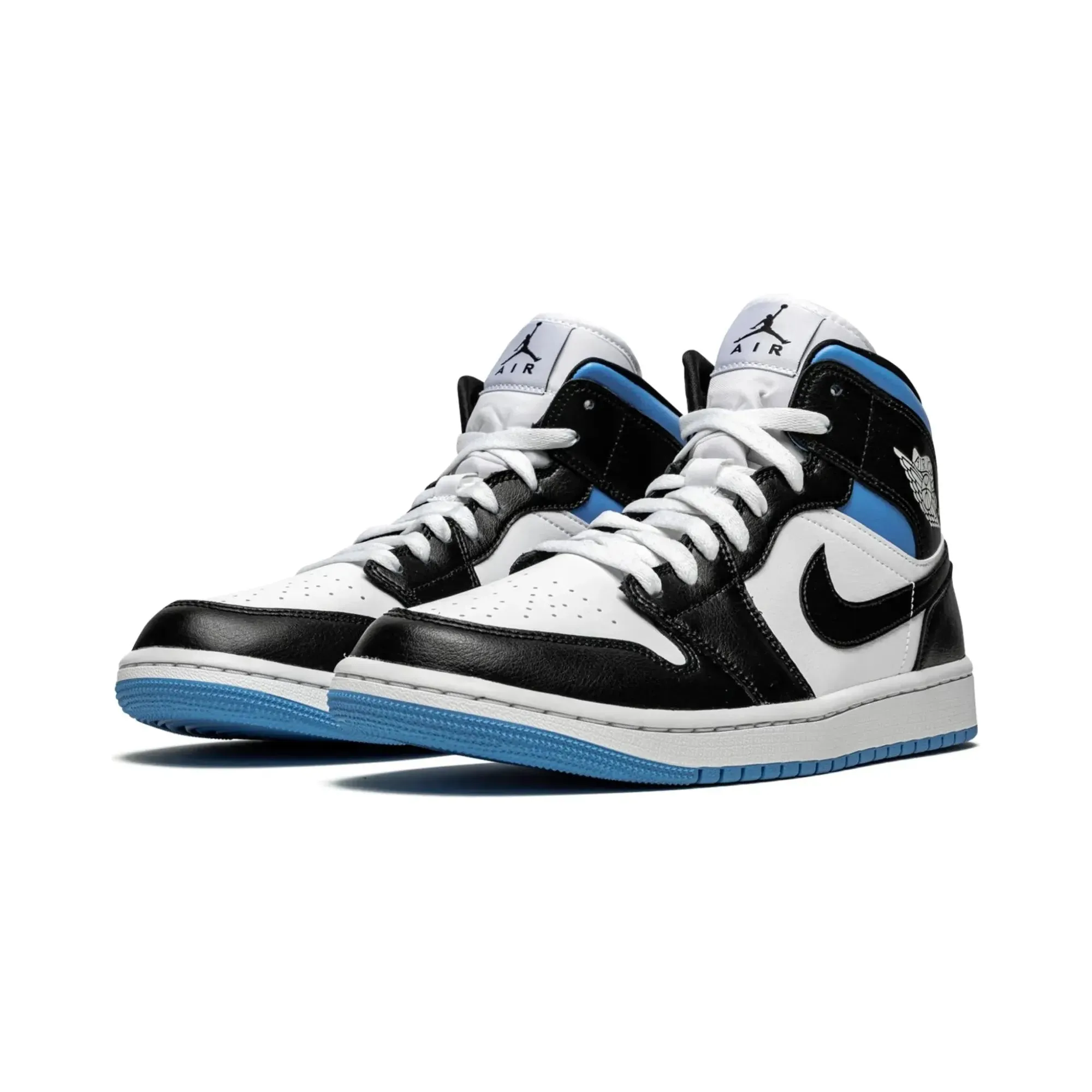 Nike Air Jordan 1 Mid "University Black White"