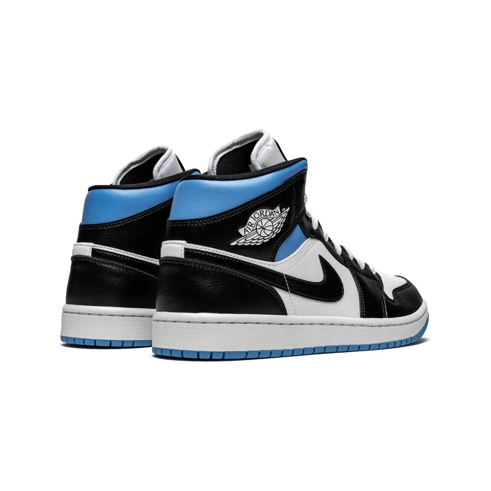 Nike Air Jordan 1 Mid "University Black White"