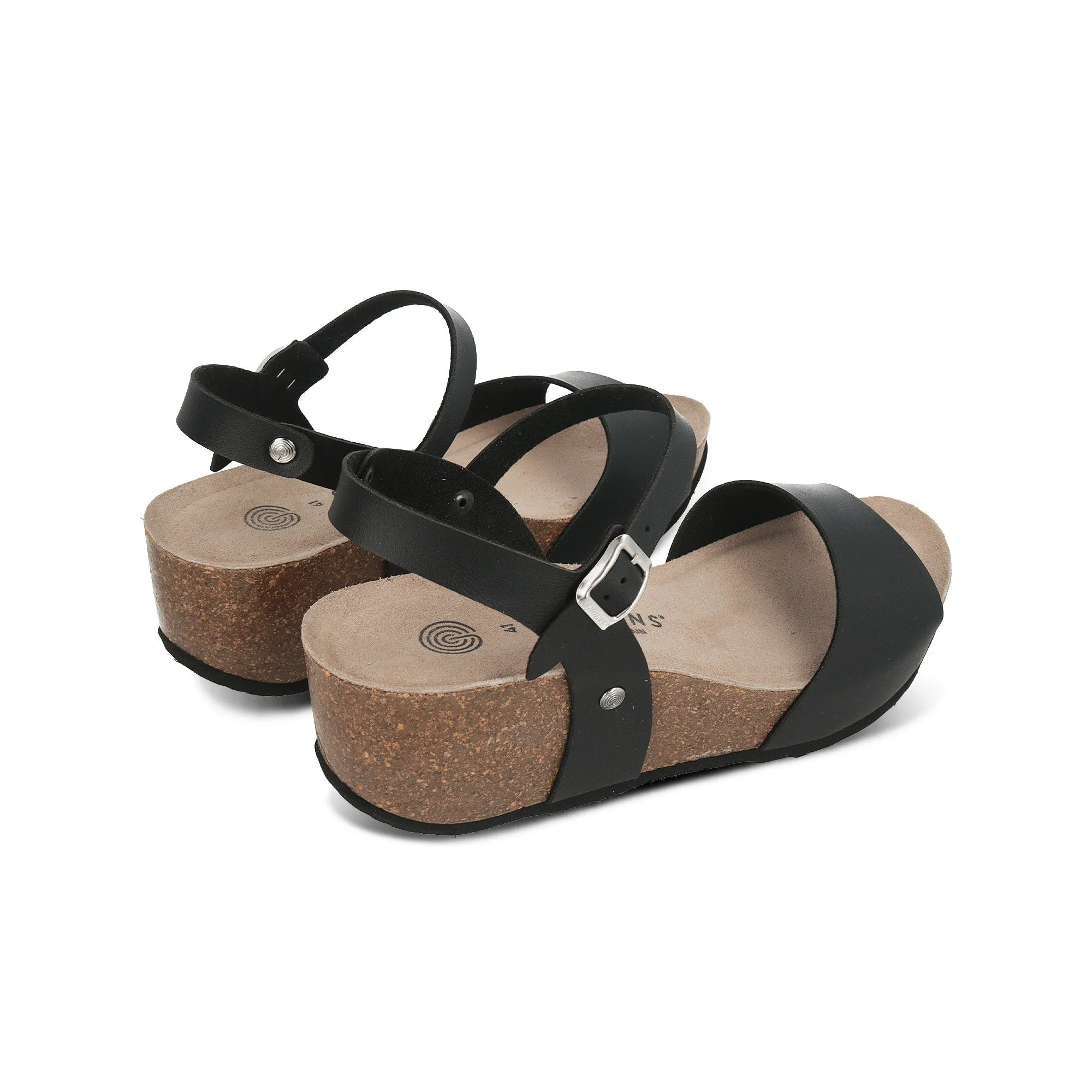 Riviera Mat Black Sandal