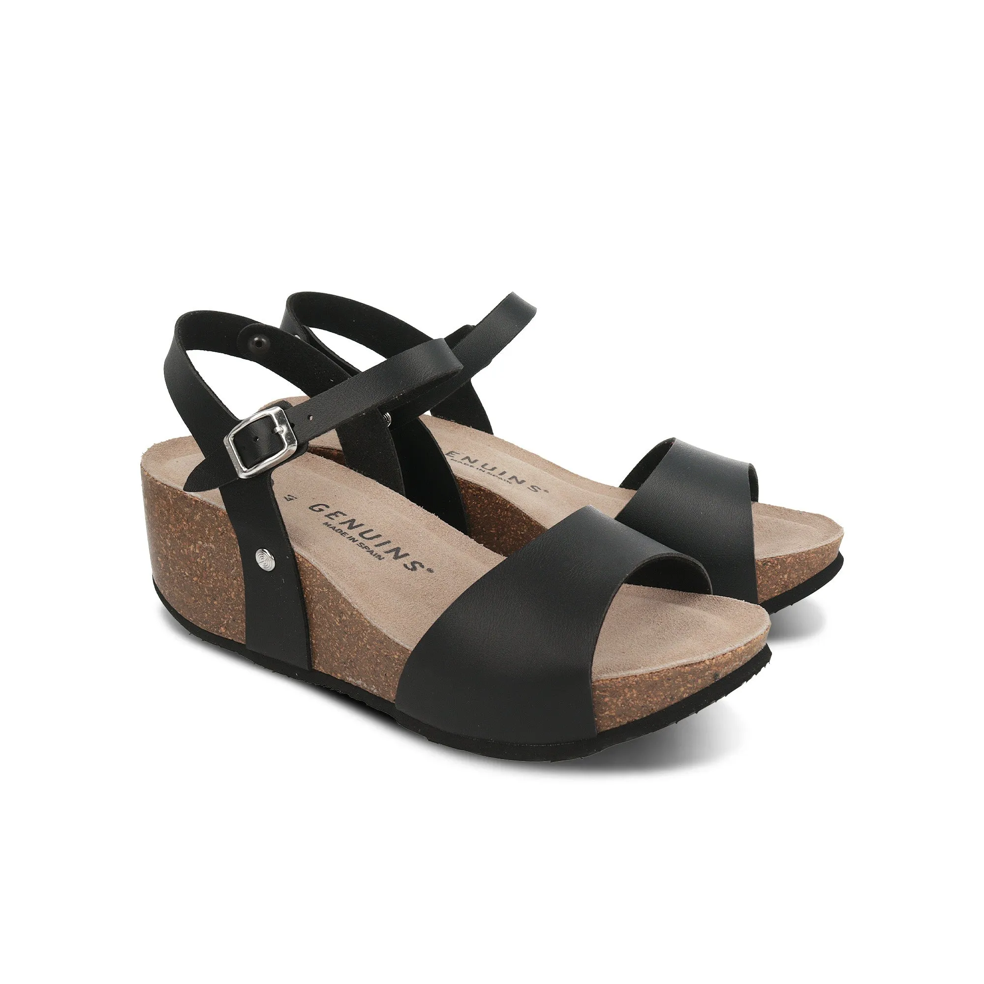 Riviera Mat Black Sandal