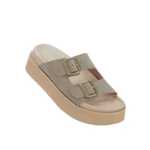 Rollie Ace Slide Taupe Suede
