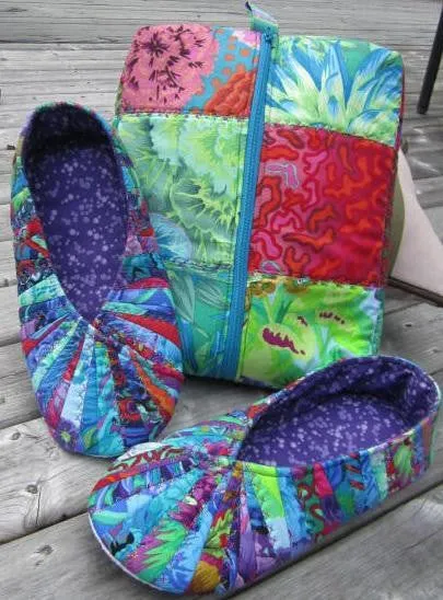 Snappy Slippers & Travel Bag