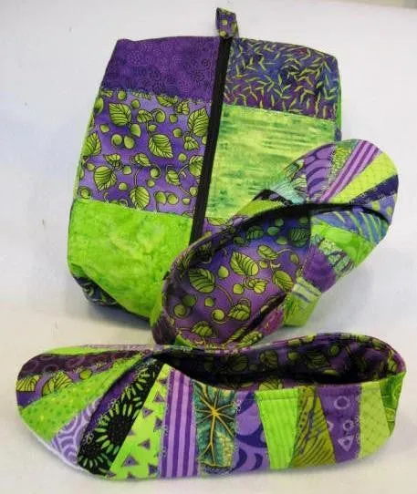 Snappy Slippers & Travel Bag