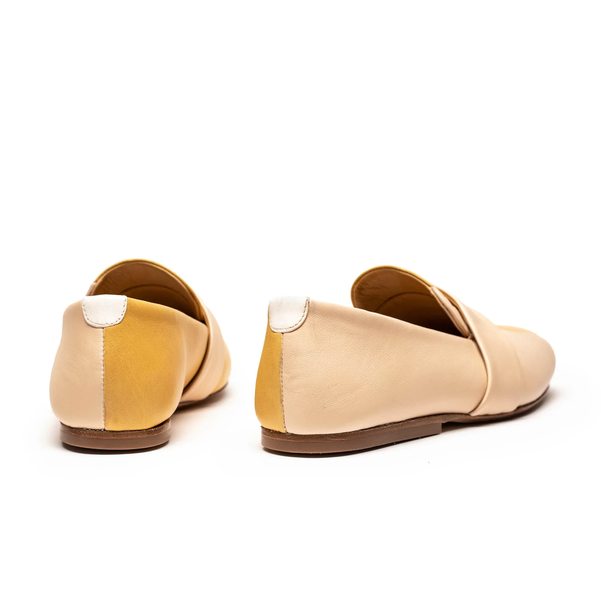 SS24 MONDRIAN Natural | Leather Loafers