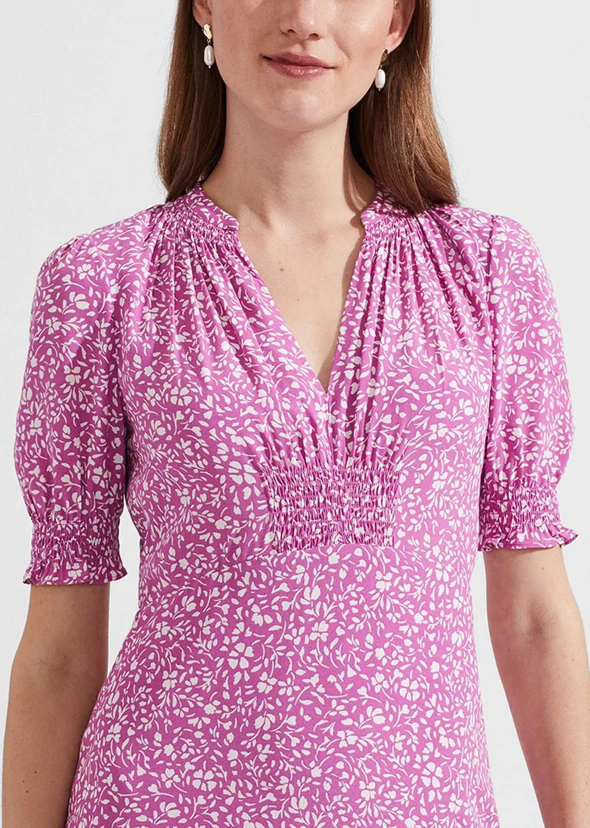Tullia Dress 0223/5862/9324l00 Pink-Ivory