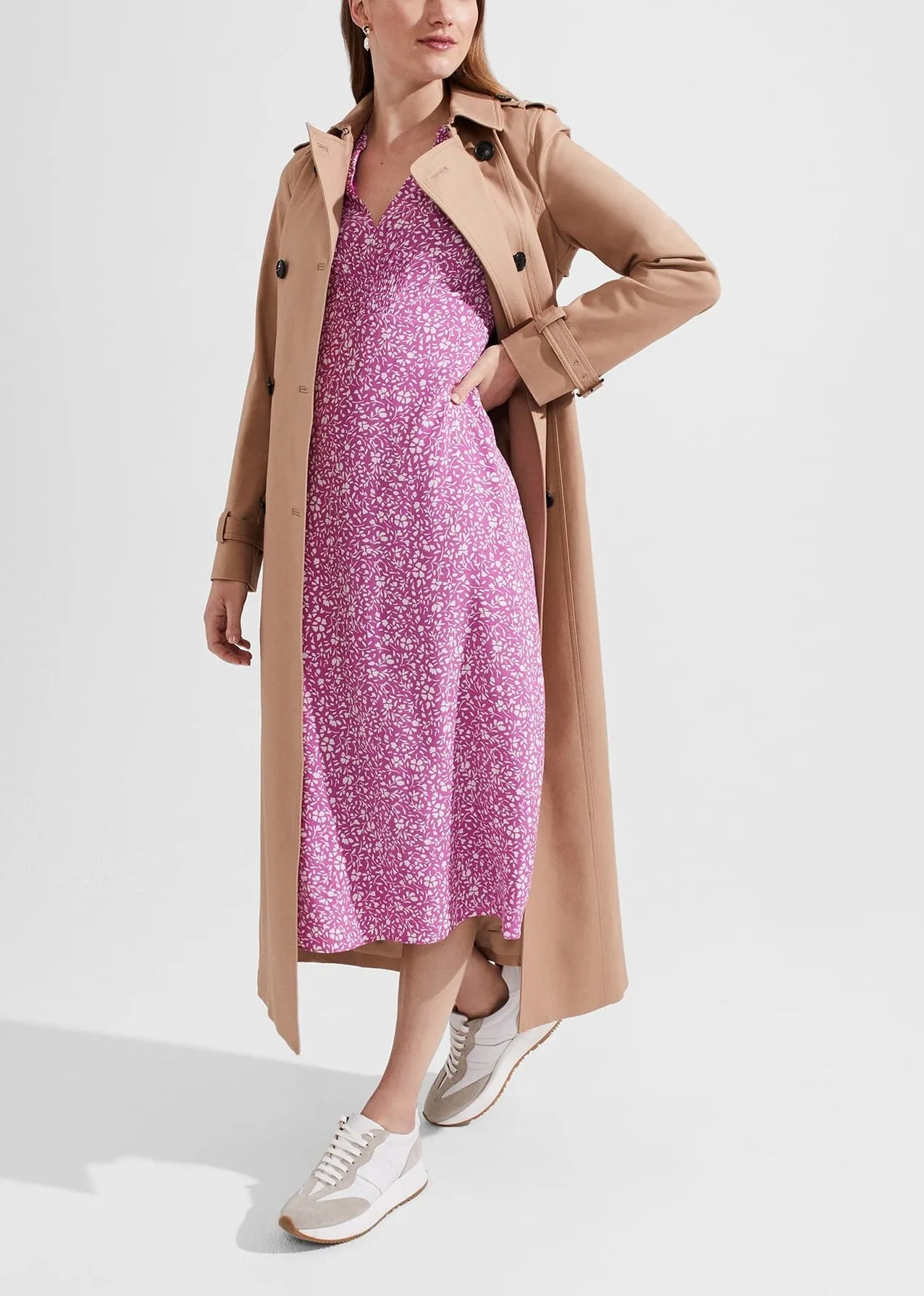 Tullia Dress 0223/5862/9324l00 Pink-Ivory