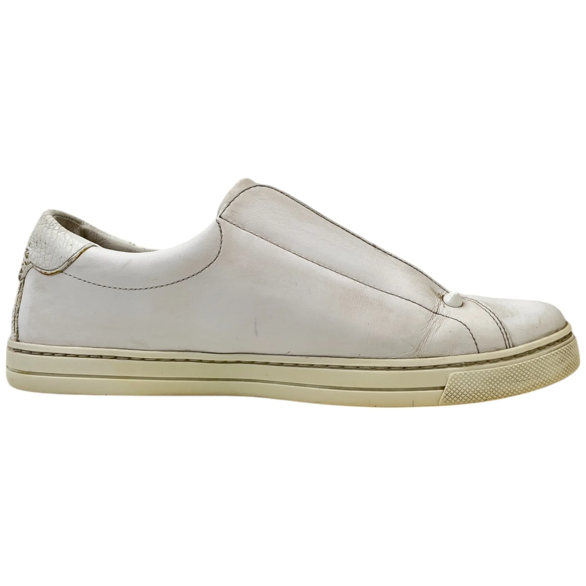 Women's Ff Logo Low Trainers White Size EU 38 / UK 5