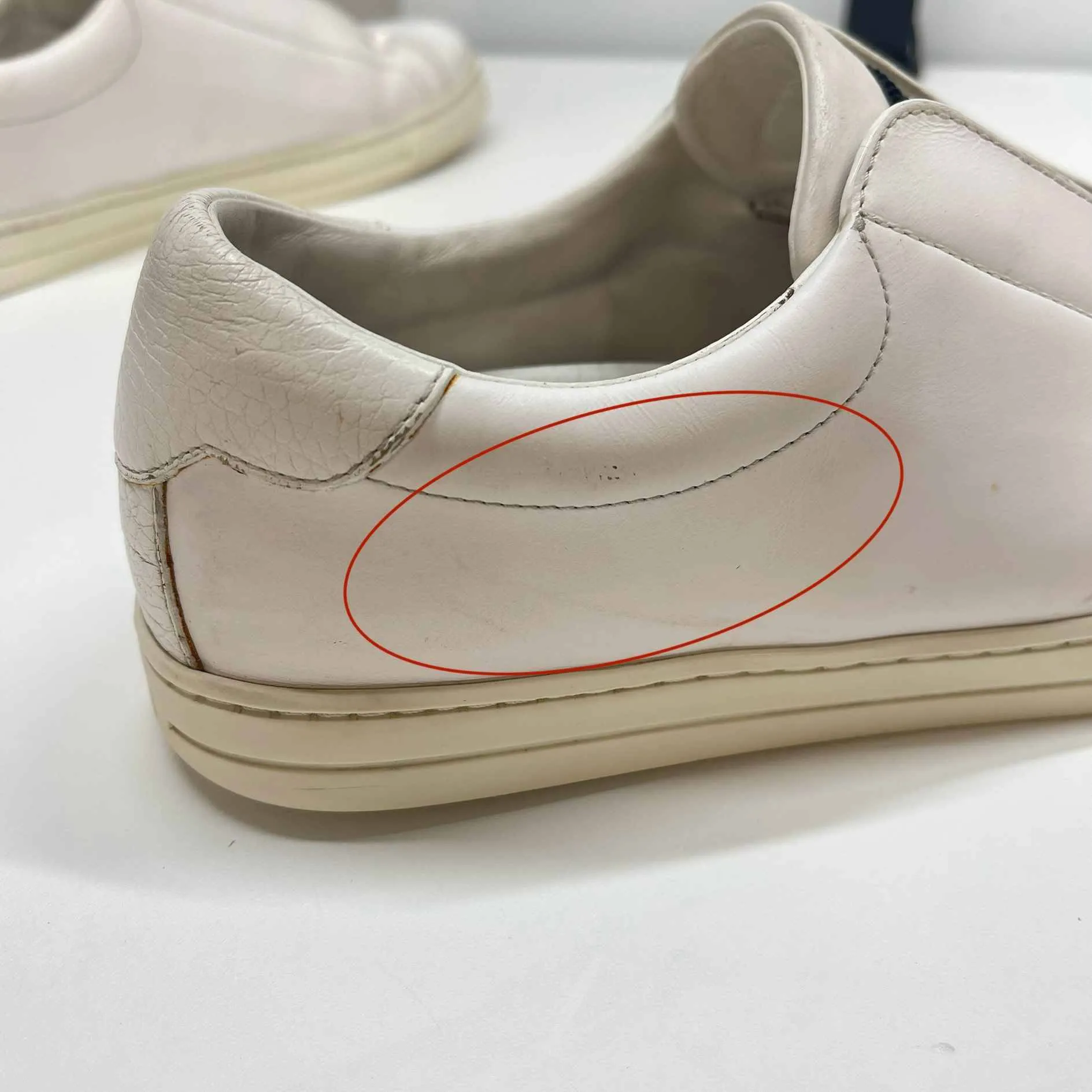 Women's Ff Logo Low Trainers White Size EU 38 / UK 5