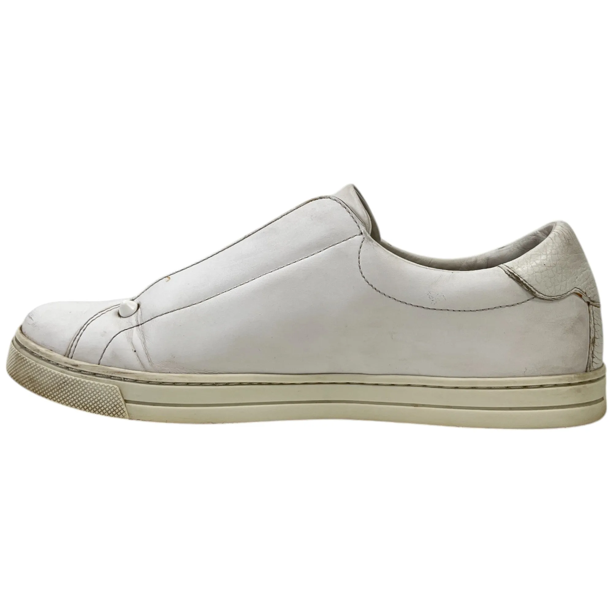 Women's Ff Logo Low Trainers White Size EU 38 / UK 5