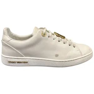 Women's Frontrow Lv Logo Low Trainers White Size EU 37 / UK 4