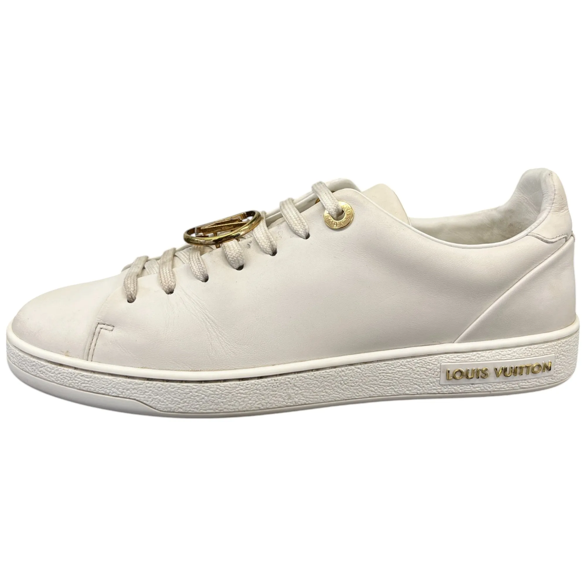 Women's Frontrow Lv Logo Low Trainers White Size EU 37 / UK 4