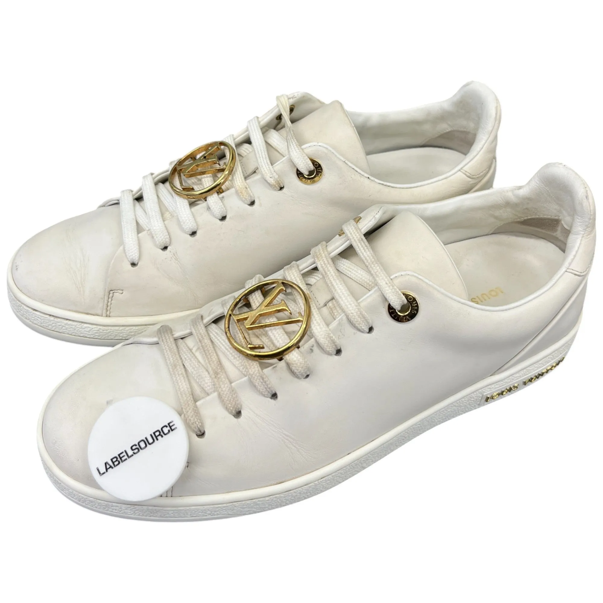 Women's Frontrow Lv Logo Low Trainers White Size EU 37 / UK 4