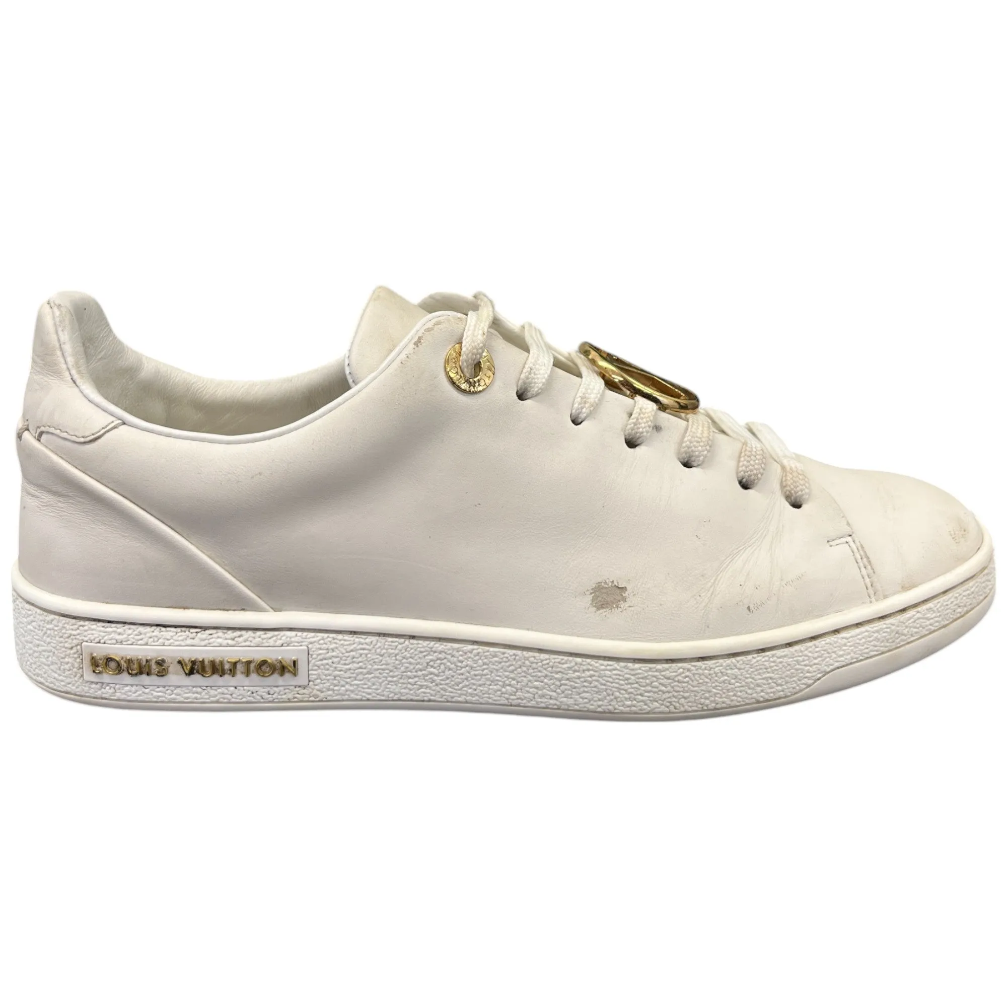 Women's Frontrow Lv Logo Low Trainers White Size EU 37 / UK 4