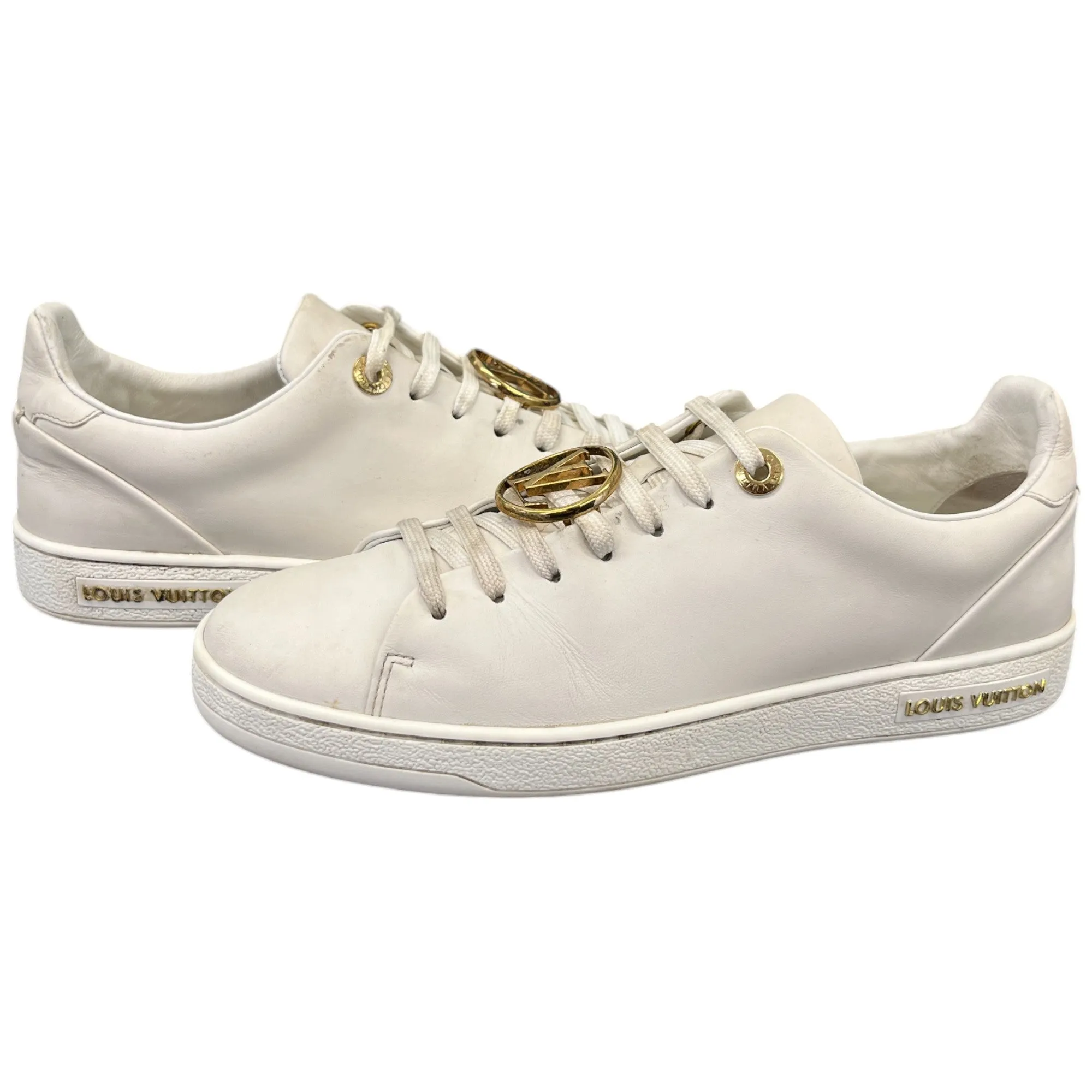 Women's Frontrow Lv Logo Low Trainers White Size EU 37 / UK 4