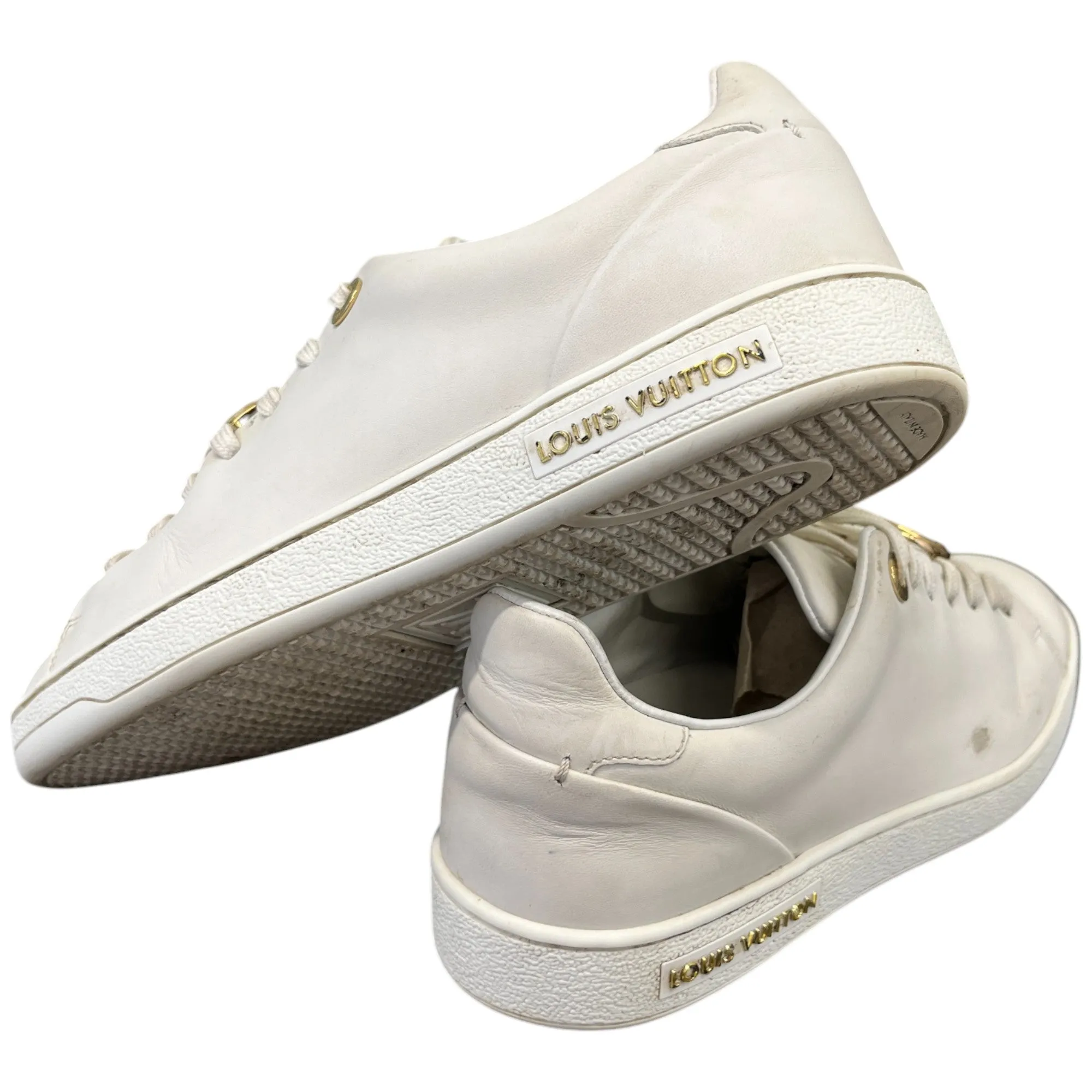Women's Frontrow Lv Logo Low Trainers White Size EU 37 / UK 4