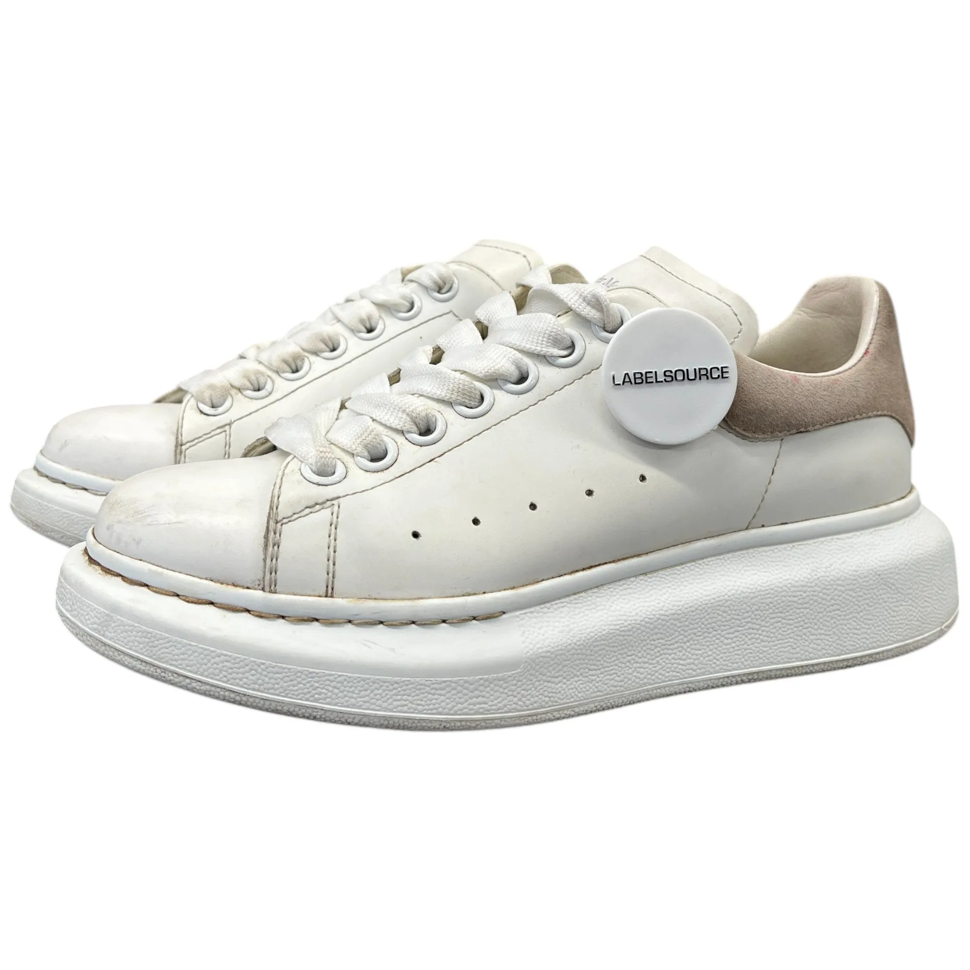 Women's Oversized Low Trainers White Size EU 37 / UK 4