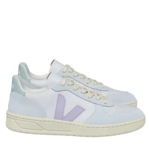 Womens VEJA Gravel/Parme/Menthol V-10 Trainers